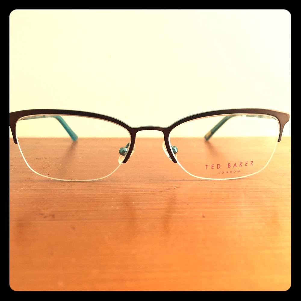 Ted Baker Women Metal Semi Cat Eye Eyeglass Frames B235